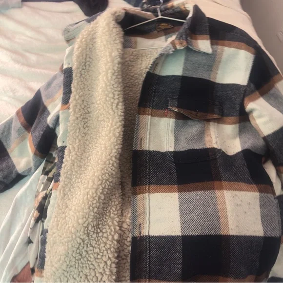 Levi's skateboarding edition Sherpa flannel jacket - Picture 7 of 11